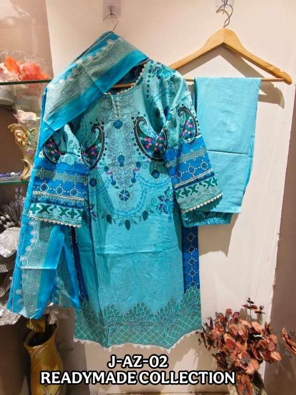 MALIKA VOL-72 BY ASLIWHOLESALE DESIGNER PURE COTTON PRINTED PAKISTANI DRESSES-00022