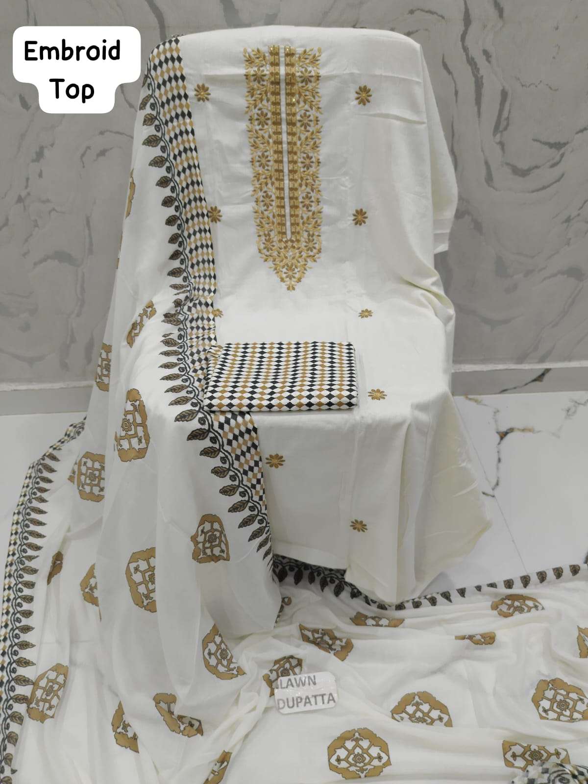MALIKA VOL-75 BY ASLIWHOLESALE DESIGNER PURE COTTON EMBROIDERY PAKISTANI DRESSES-00022