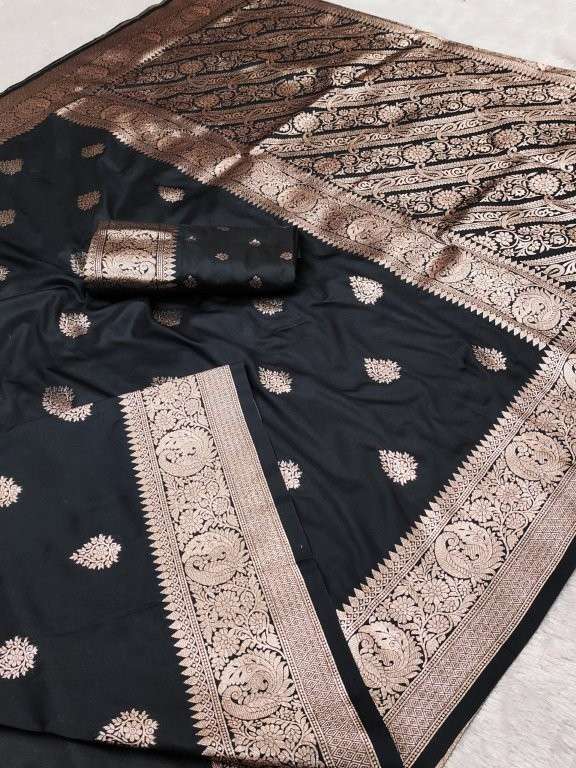 MB-3284 COLOURS BY ASLIWHOLESALE DESIGNER PURE BANARASI SILK SAREES-00049