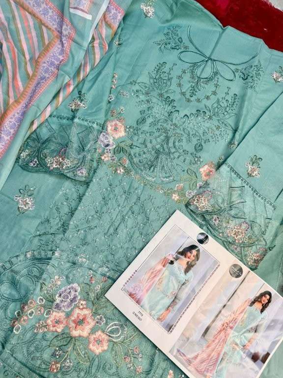 MEHBOOB TEX M-1621-1622 COLOUR PURE COTTON EMBROIDERY PAKISTANI DRESSES-00071