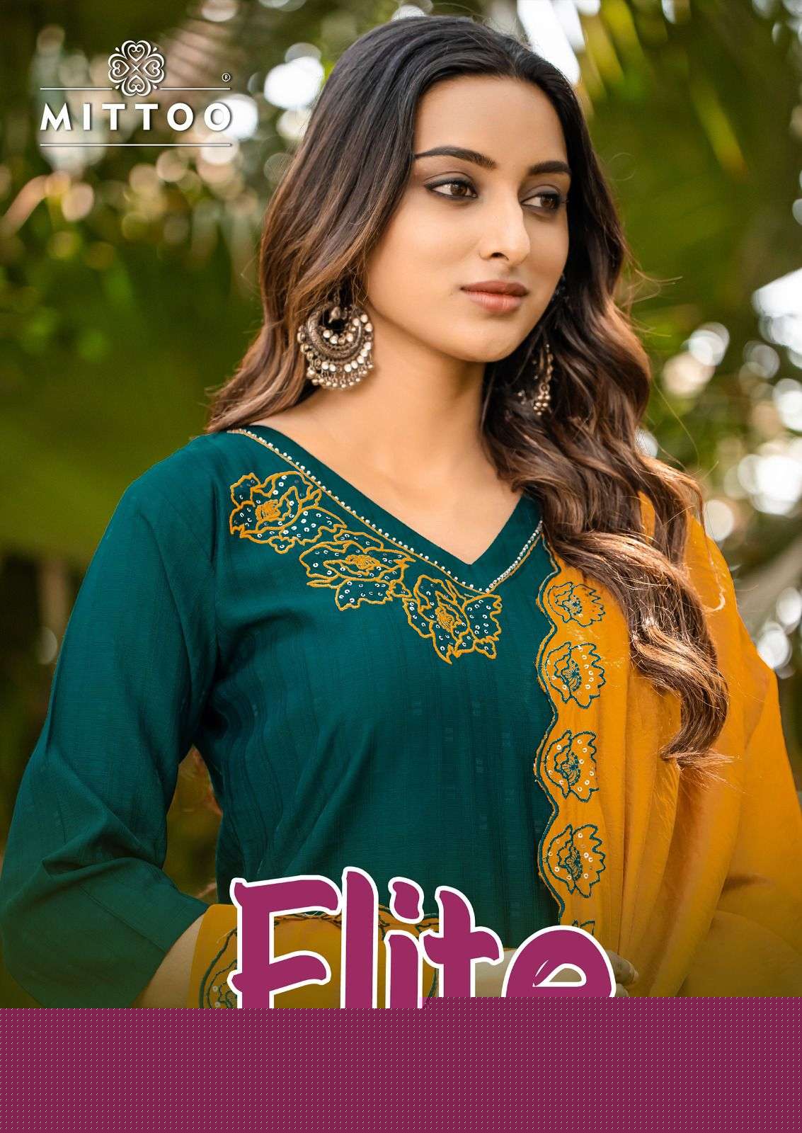MITTOO ELITE 1001 TO 1006 SERIES PURE VISCOSE WEAVING DRESSES-00014