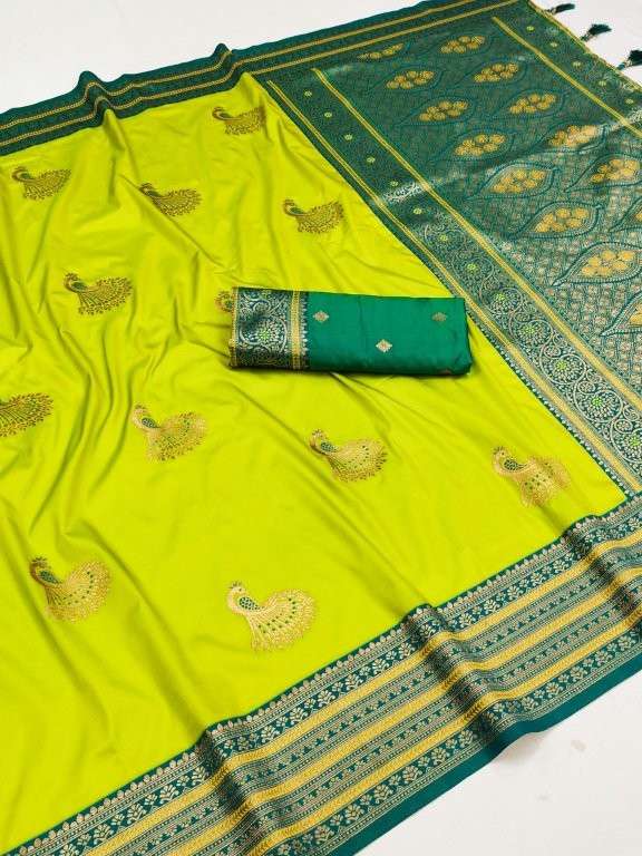 MORANI PAITHANI BY ASLIWHOLESALE DESIGNER PURE SILK PAITHANI SAREES-00049
