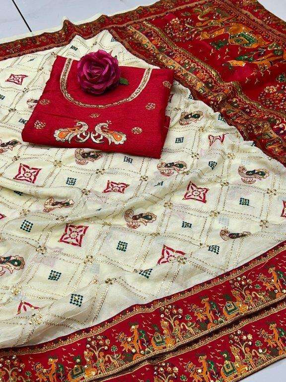 PANETAR PATOLA-3 BY ASLIWHOLESALE DESIGNER PURE DOLLA SILK SAREES-00125