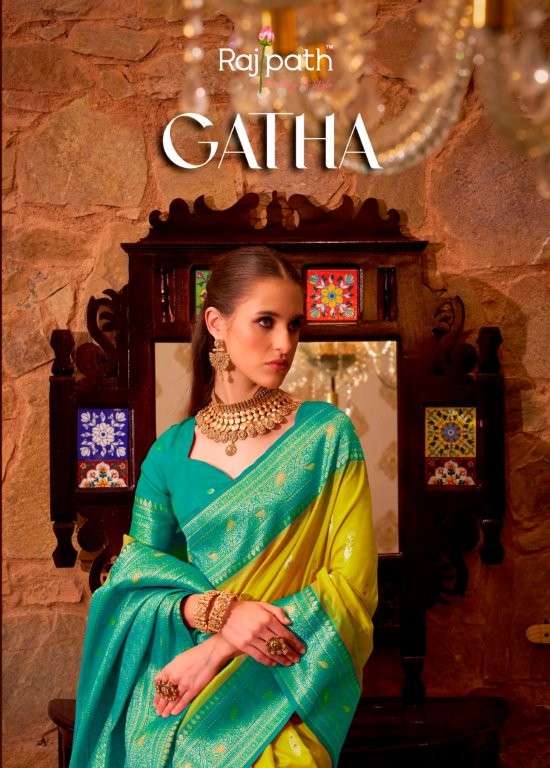 RAJPATH GATHA SILK 255 TO 262 SERIES PURE SILK WAEAING SAREES-00137