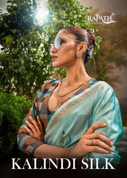 RAJPATH KALINDI SILK PURE LINEN TISSUE SAREES-00004