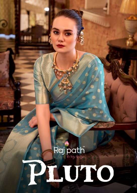RAJPATH PLUTO SILK 352 TO 357 SERIES PURE SILK TISSUE SAREES-00137