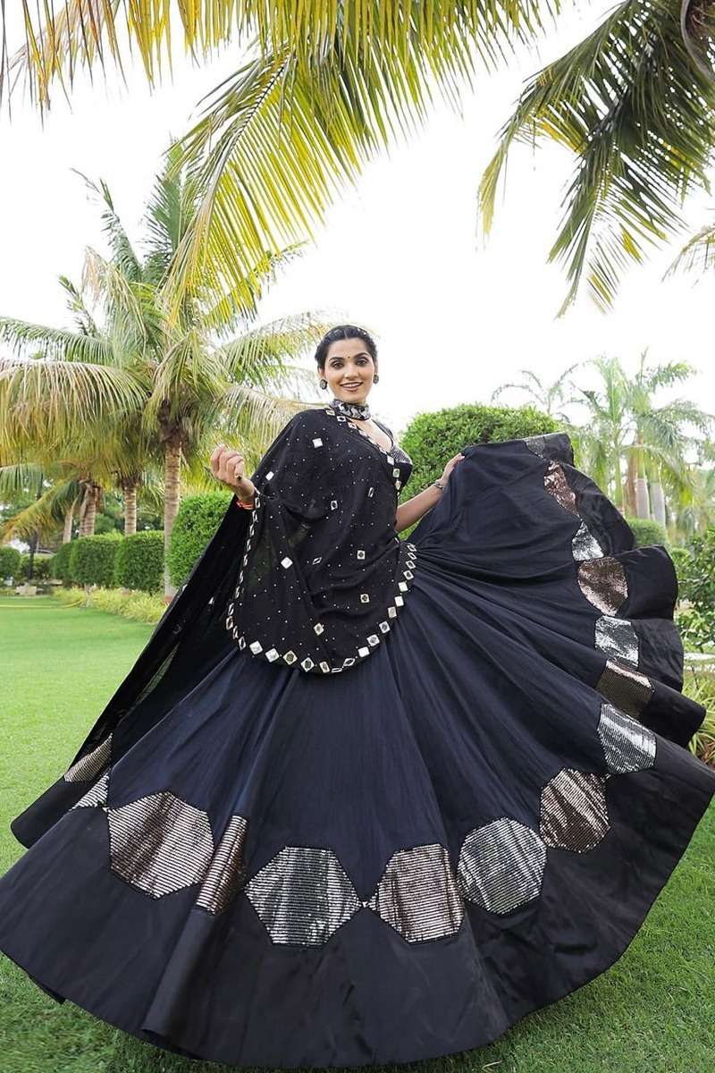 RAJWADI VOL-09 BY ASLIWHOLESALE DESIGNER PURE COTTON SILK LEHENGAS-00060
