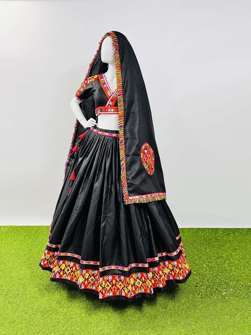 RAJWADI VOL-7 BY ASLIWHOLESALE DESIGNER PURE COTTON SILK LEHENGAS-00060