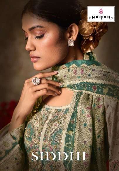 RANGOON SIDDHI 6641 TO 6644 SERIES PURE MUSLIN PRINTED DRESSES-00062