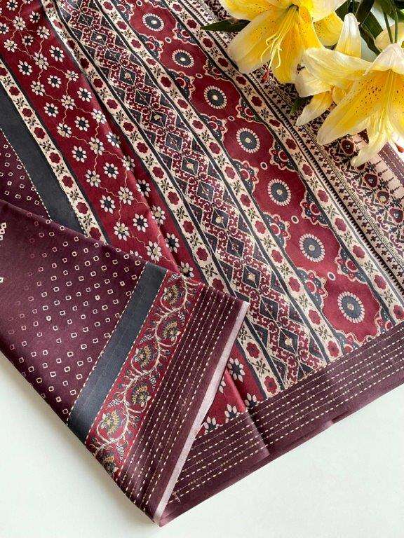 RASHMI BY ASLIWHOLESALE DESIGNER PURE SILK PRINTED SAREES-00282