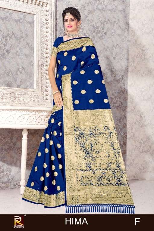 RONISHA HIMA PURE BANARASI SAREES-00053