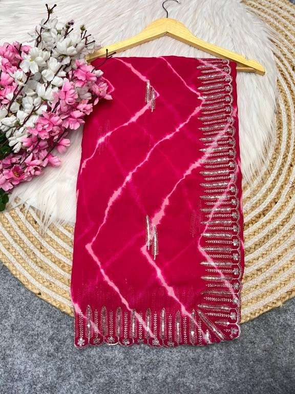 SAKHI VOL-103 BY ASLIWHOLESALE DESIGNER PURE GEORGETTE SAREE-00219