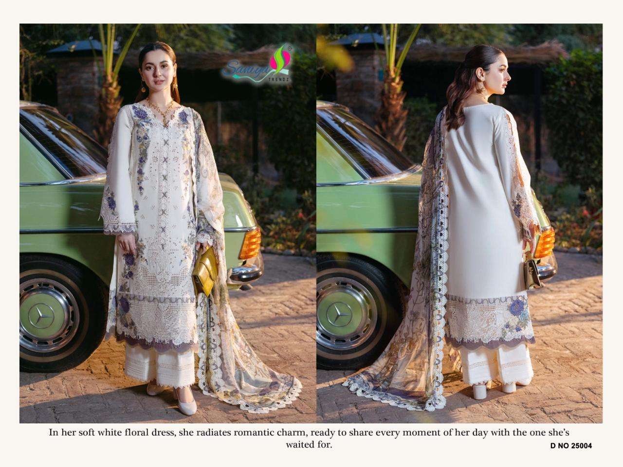 SANIYA TRENDZ 25004 HIT DESIGNS PURE COTTON PRINTED PAKISTANI DRESS-00071