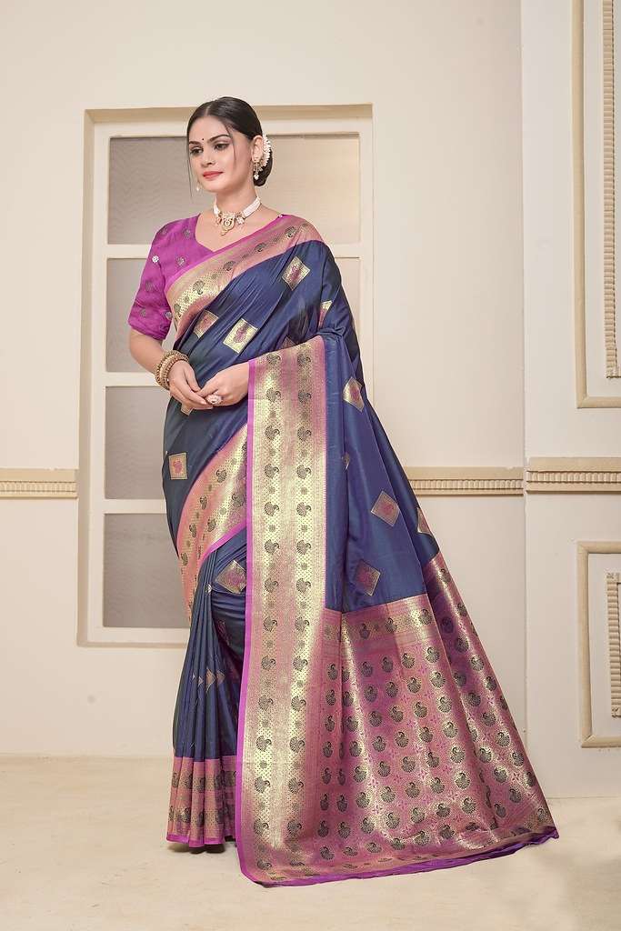 SANJANA LIFESTYLE YEOLA PAITHANI 9774 SERIES PURE PAITHANI SILK SAREES-00137