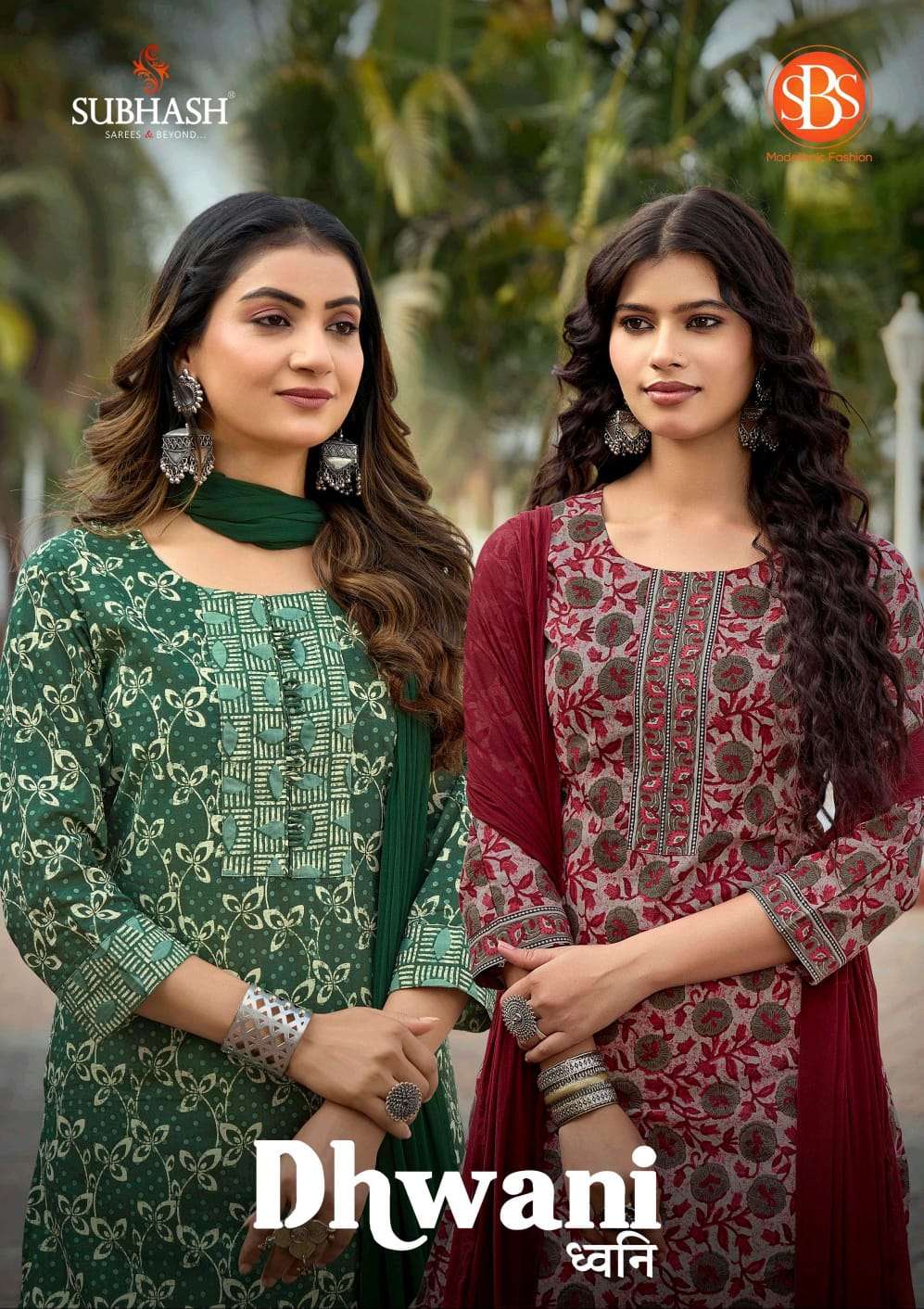 SBS FASHION DHWANI 6338 TO 6343 SERIES PURE COTTON PRINTED DRESSES-00014