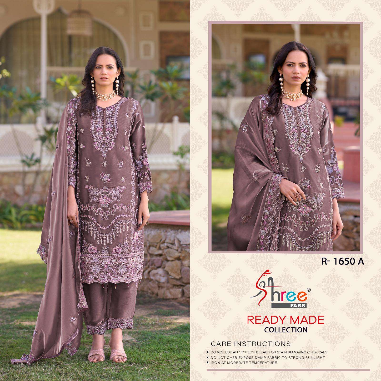 SHREE FAB R-1650 PURE HEAVY EMBROIDERY JIMMY CHOO DRESSES-00011