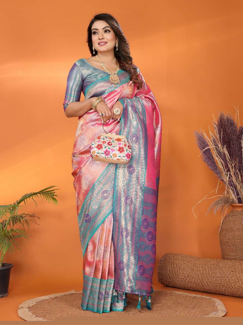 SONALI BY ASLIWHOLESALE DESIGNER PURE BANARASI SILK SAREES-00125