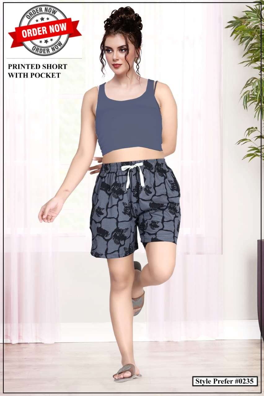 SUMMER SPECIAL VOL-235 BY ASLIWHOLESALE DESIGNER PURE HOSIERY COTTON NIGHT PANTS-00093