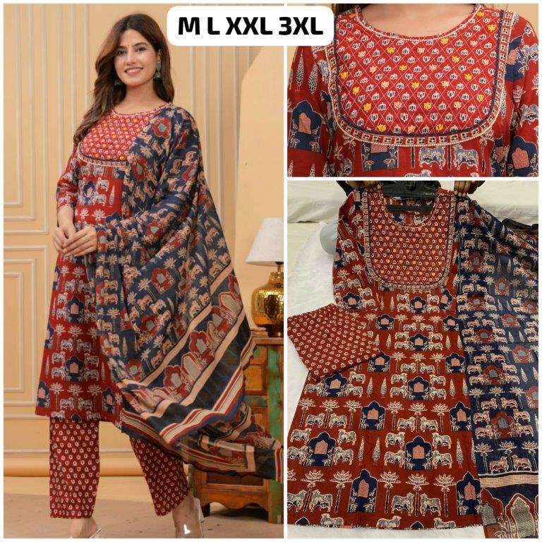 SWATI VOL-62 BY ASLIWHOLESALE DESIGNER PURE COTTON PRINTED DRESSES-00237