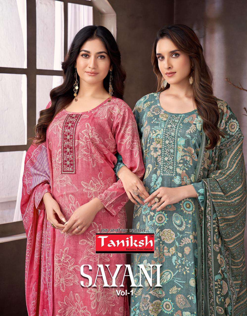 TANIKSH SAYANI VOL-01 PURE CAPSULE PRINTED DRESSES-00140
