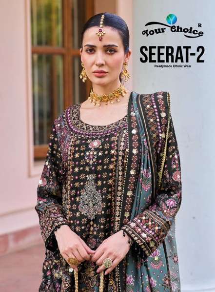 YOUR CHOICE SEERAT VOL-02 2001 TO 2002 SERIES HEAVY PREMIUM CHINON DRESSES-00028