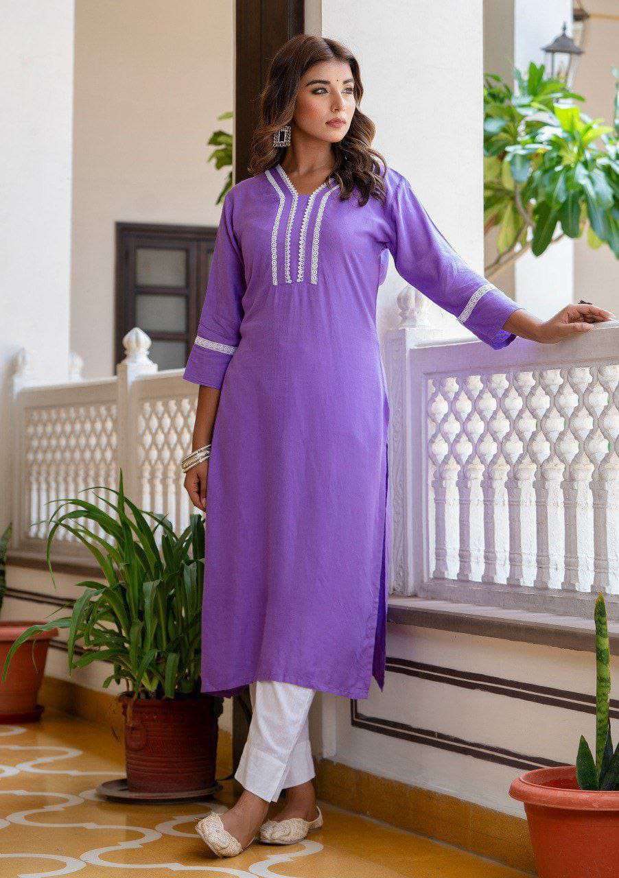 100 SERIES BY ASLIWHOLESALE DESIGNER PURE VISCOSE RAYON EMBROIDERY PRINTED KURTIS-00293