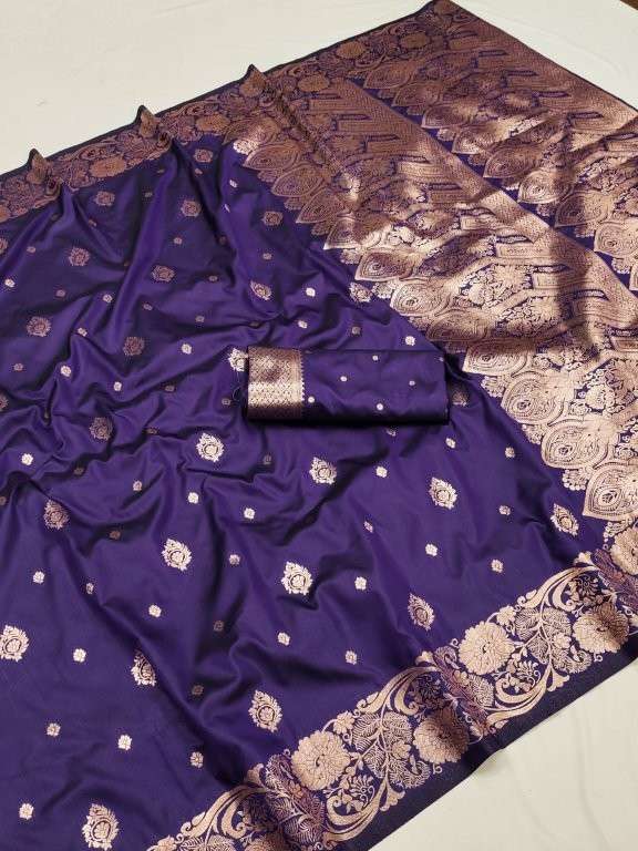 1134 COLOUR BY ASLIWHOLESALE DESIGNER PURE BANARASI SILK SAREES-00046