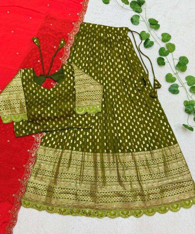 194 HIT DESIGN BY ASLIWHOLESALE DESIGNER PURE VISCOSE SILK LEHENGAS-00291