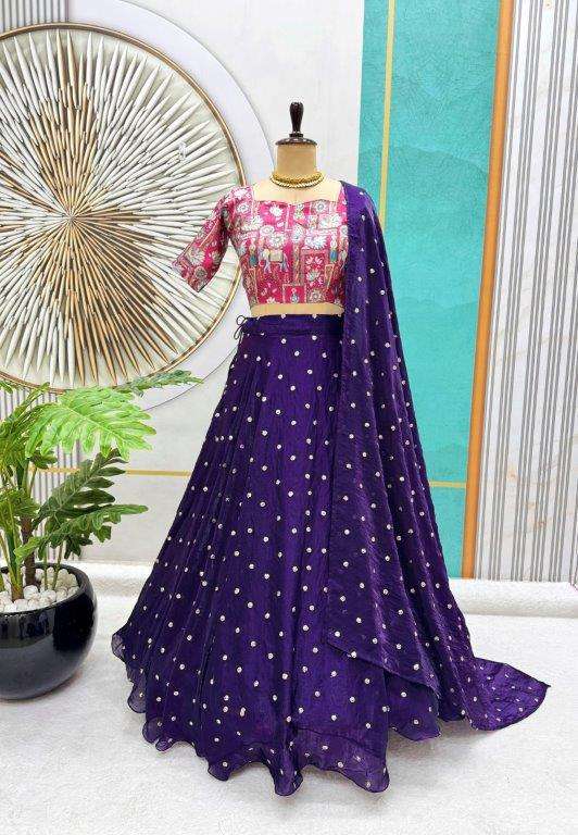 200 HIT DESIGN BY ASLIWHOLESALE DESIGNER PURE SOFT SILK EMBROIDERY  LEHENGAS-00291