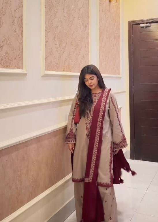 5274 HIT COLOUR BY ASLIWHOLESALE DESIGNER PURE FAUX GEORGETTE EMBROIDERY PRINTED PAKISTANI DRESSES-0...