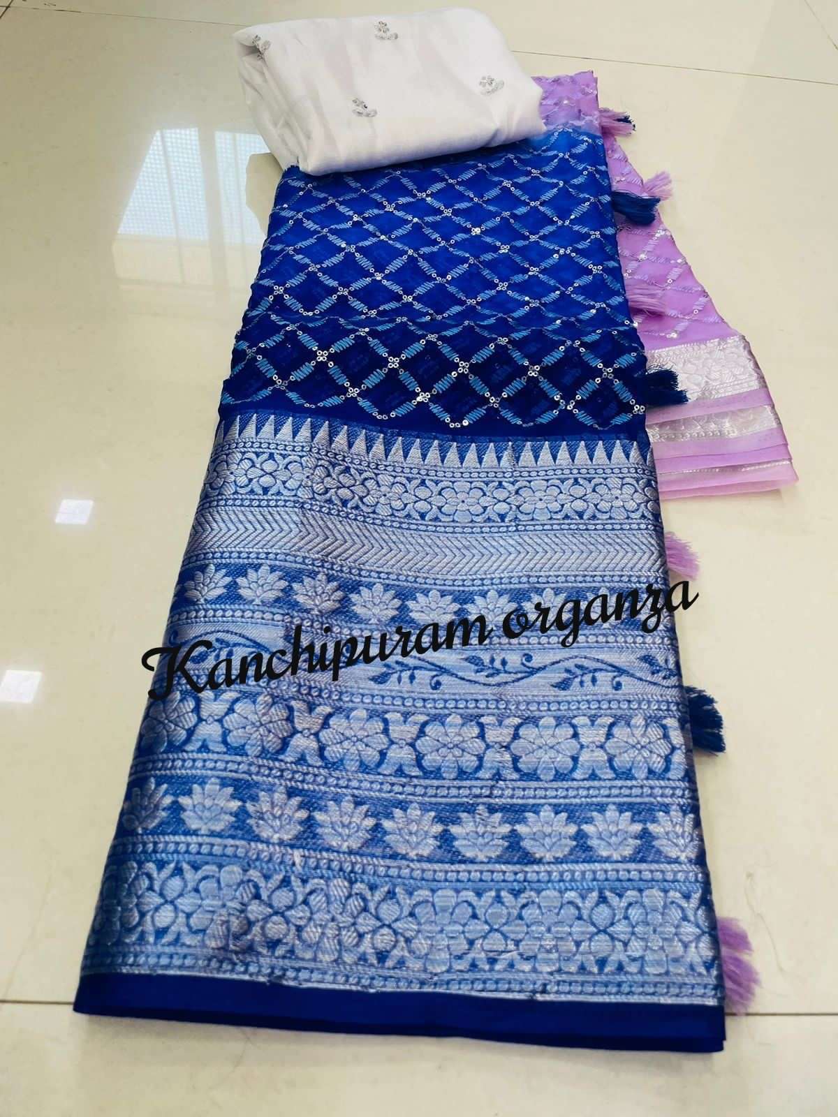 580 HIT DESIGN BY ASLIWHOLESALE DESIGNER PURE ORGANZA SAREES-00284