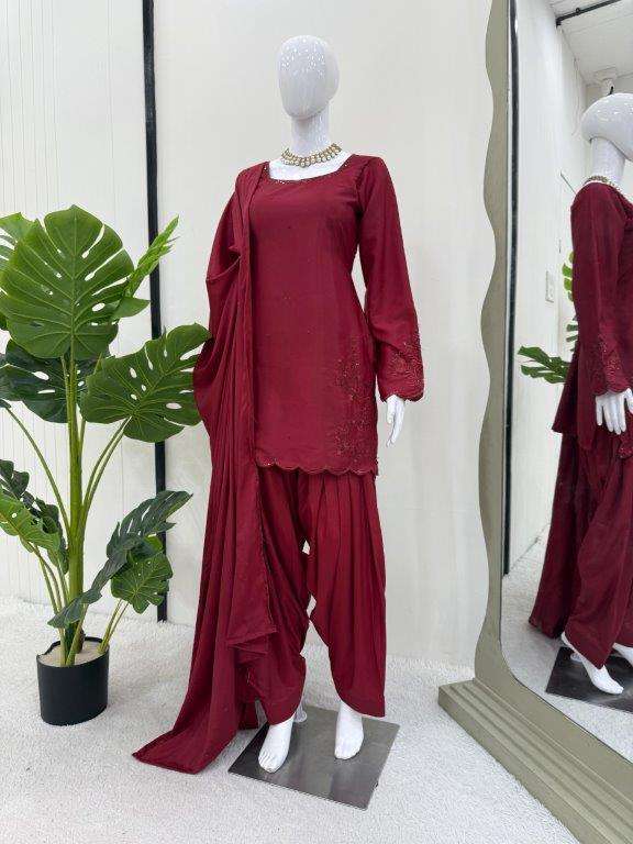 5893 HIT COLOUR BY ASLIWHOLESALE DESIGNER PURE CREPE SEQUNCE PAKISTANI DRESSES-00242
