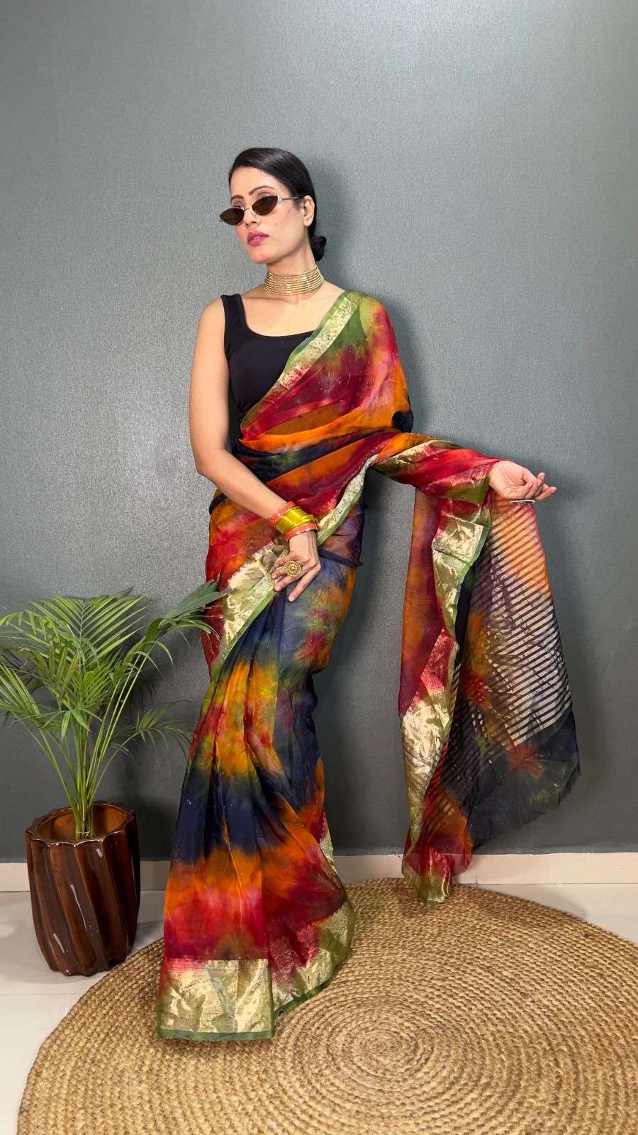 896 HIT DESIGN BY ASLIWHOLESALE DESIGNER PURE SOFT ORGANZA SAREES-00284