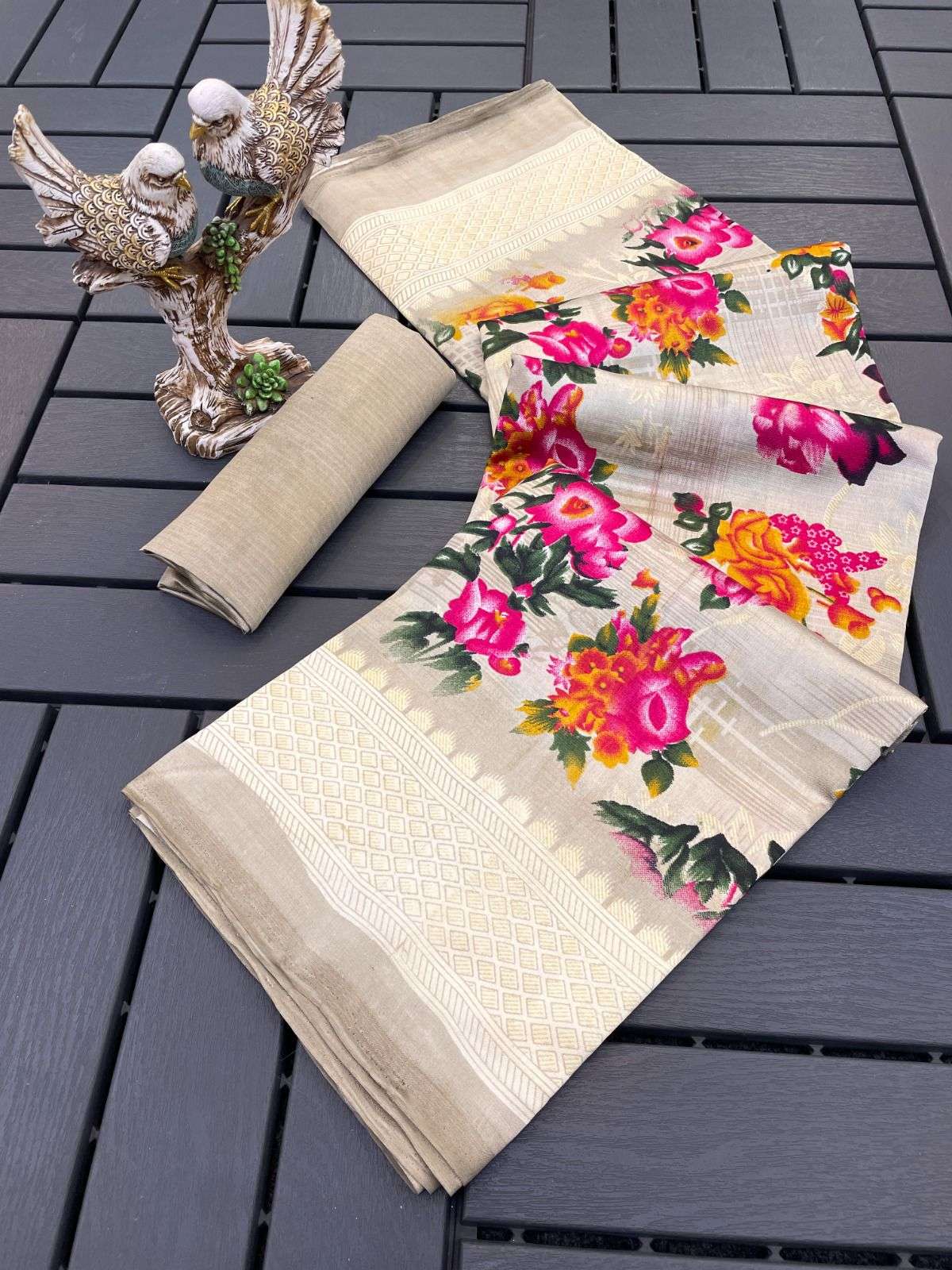 907 HIT DESIGN BY ASLIWHOLESALE DESIGNER PURE SOFT DOLA SILK SAREES-00284