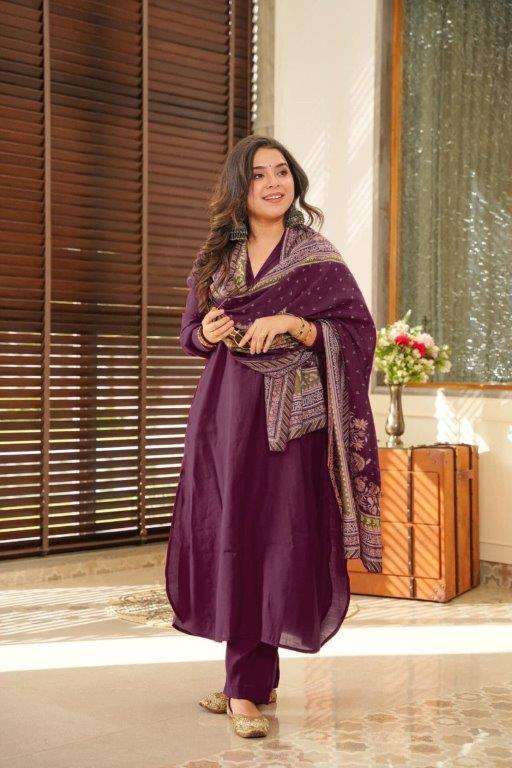 AADITI BY ASLIWHOLESALE DESIGNER PURE SOUTH COTTON DRESSES-00264