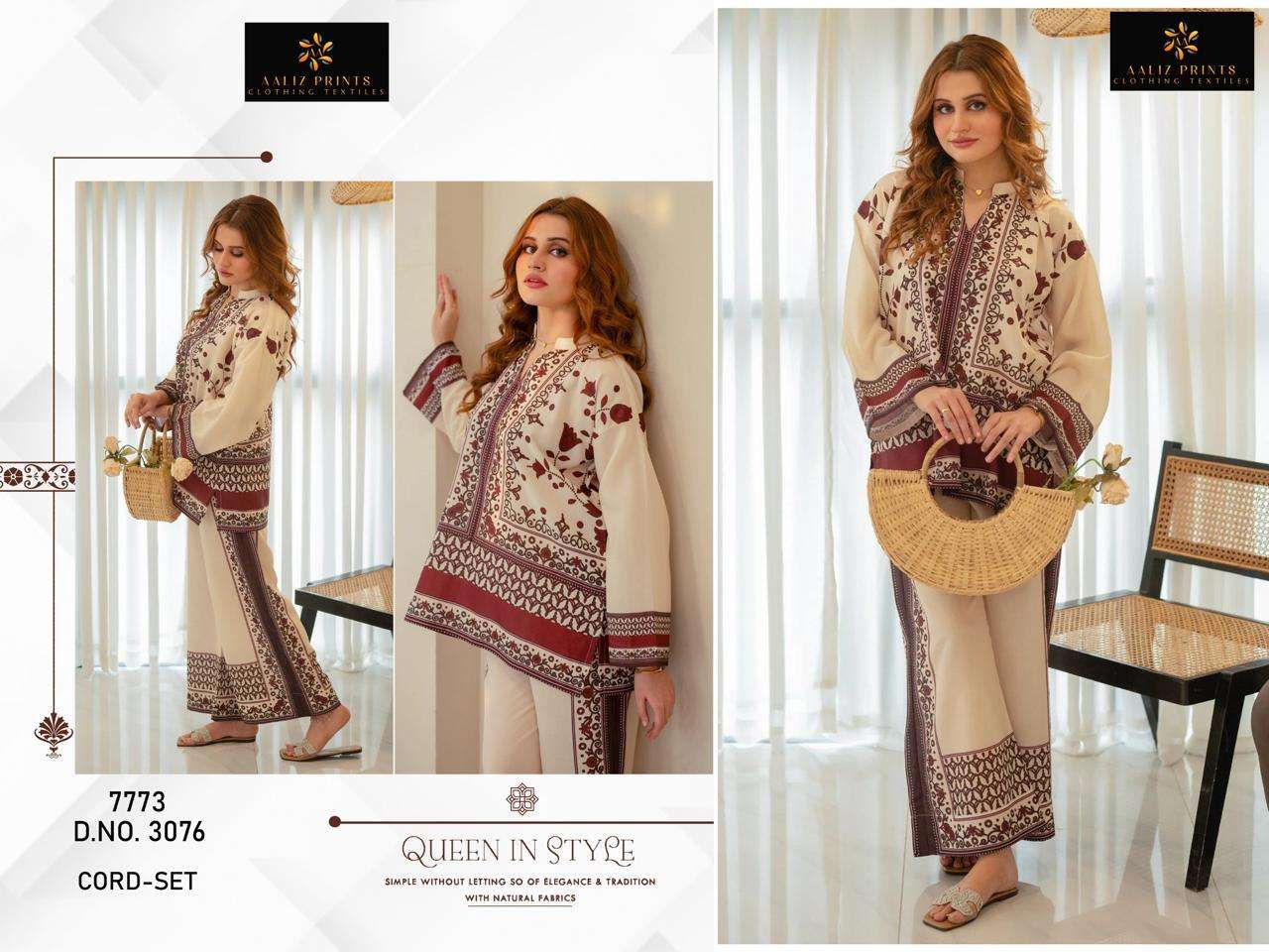 AALIZ PRINTS CO-ORD SET VOL-09 PURE LAWN PRINTED PAKISTANI CO-ORD SETS-00071