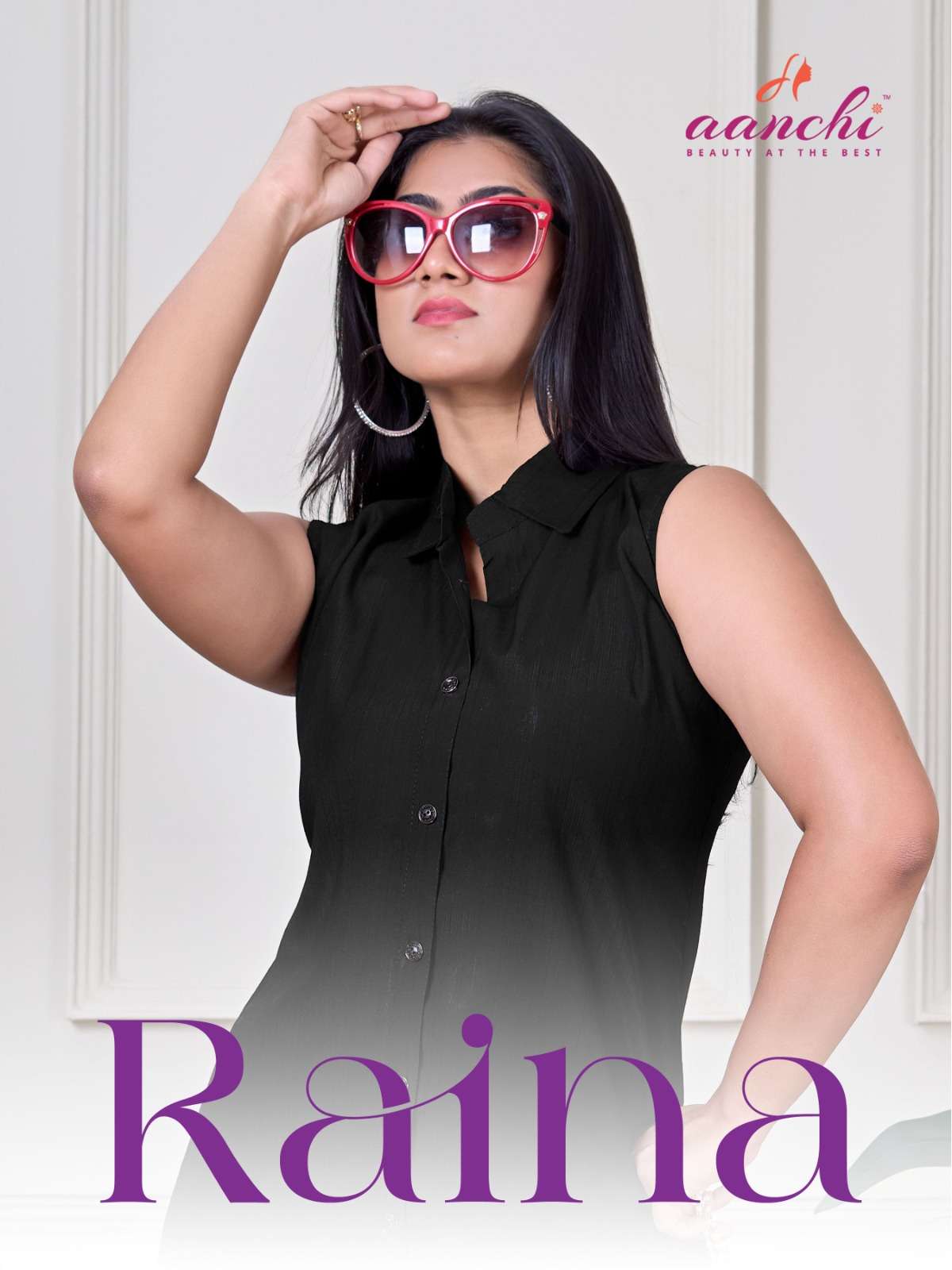 AANCHI RAINA 1001 TO 1004 SERIES PURE FANCY VATICAN PRINTED KURTIS-00286