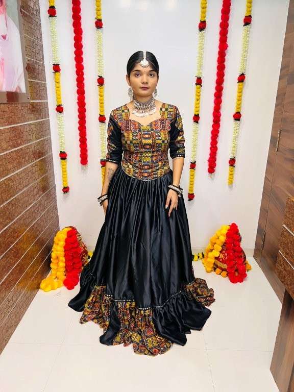 AAWIYA RAJWADI VOL-09 PURE RAYON SILK EMBROIDERY LEHENGAS-00060