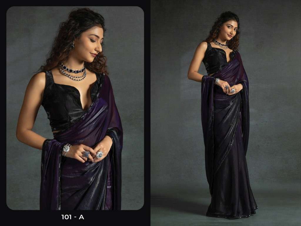 AKSHAYA 101 SERIES PURE SATIN SILK SAREES-00137