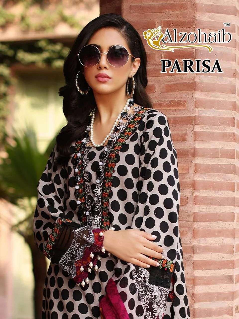 ALZOHAIB PARISA AZ-1290 TO AZ-1093 SERIES PURE COTTON PRINTED PAKISTANI DRESSES-00201