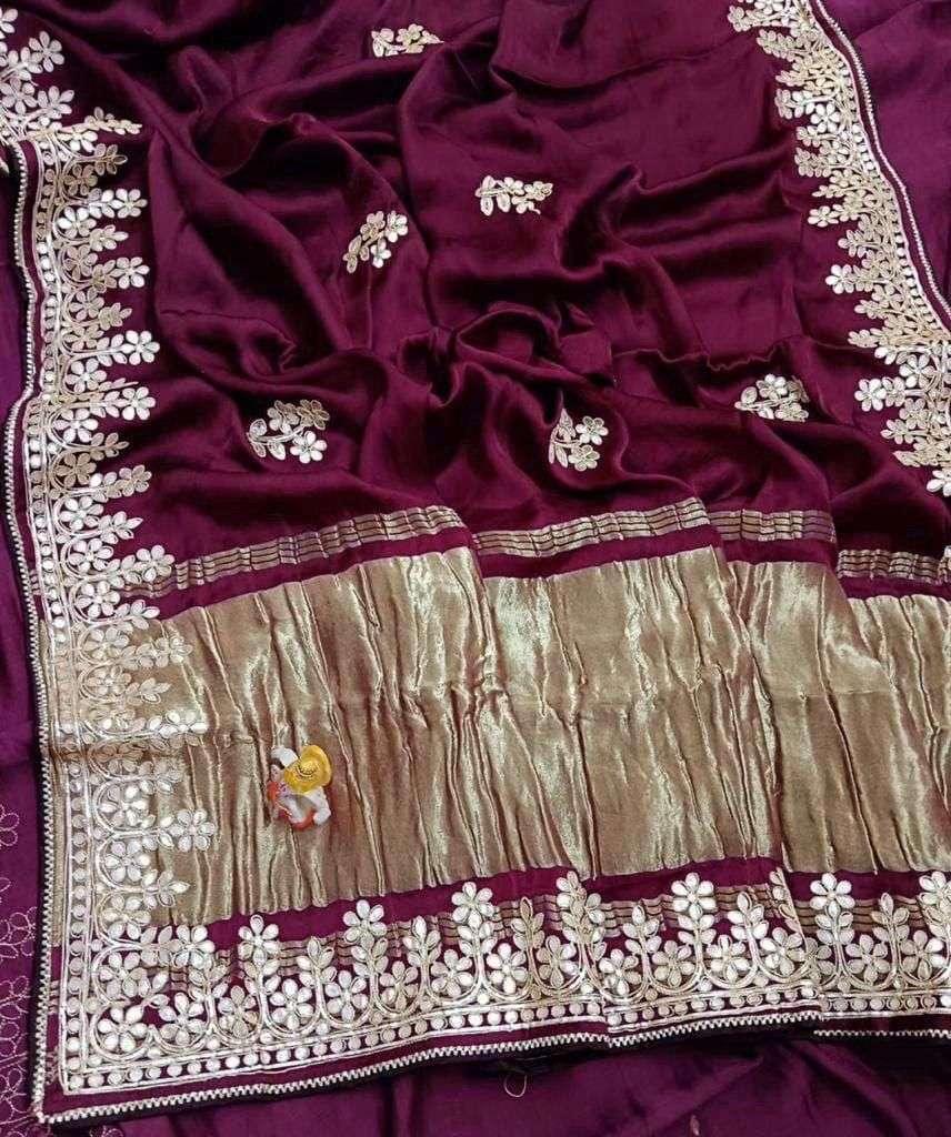 ANKITA VOL-17 BY ASLIWHOLESALE DESIGNER PURE GAJII SILK SAREES-00290