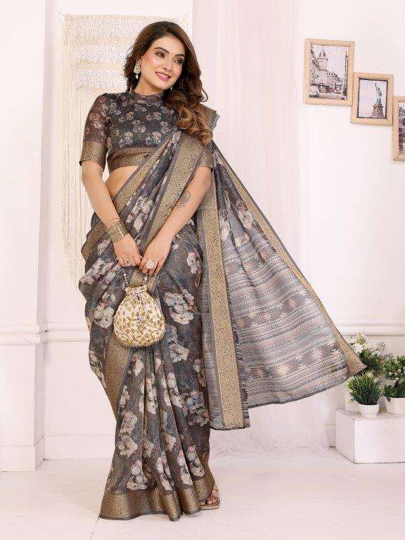 ANKITA VOL-24 BY ASLIWHOLESALE DESIGNER PURE SILK JACQUARD SAREES-00230