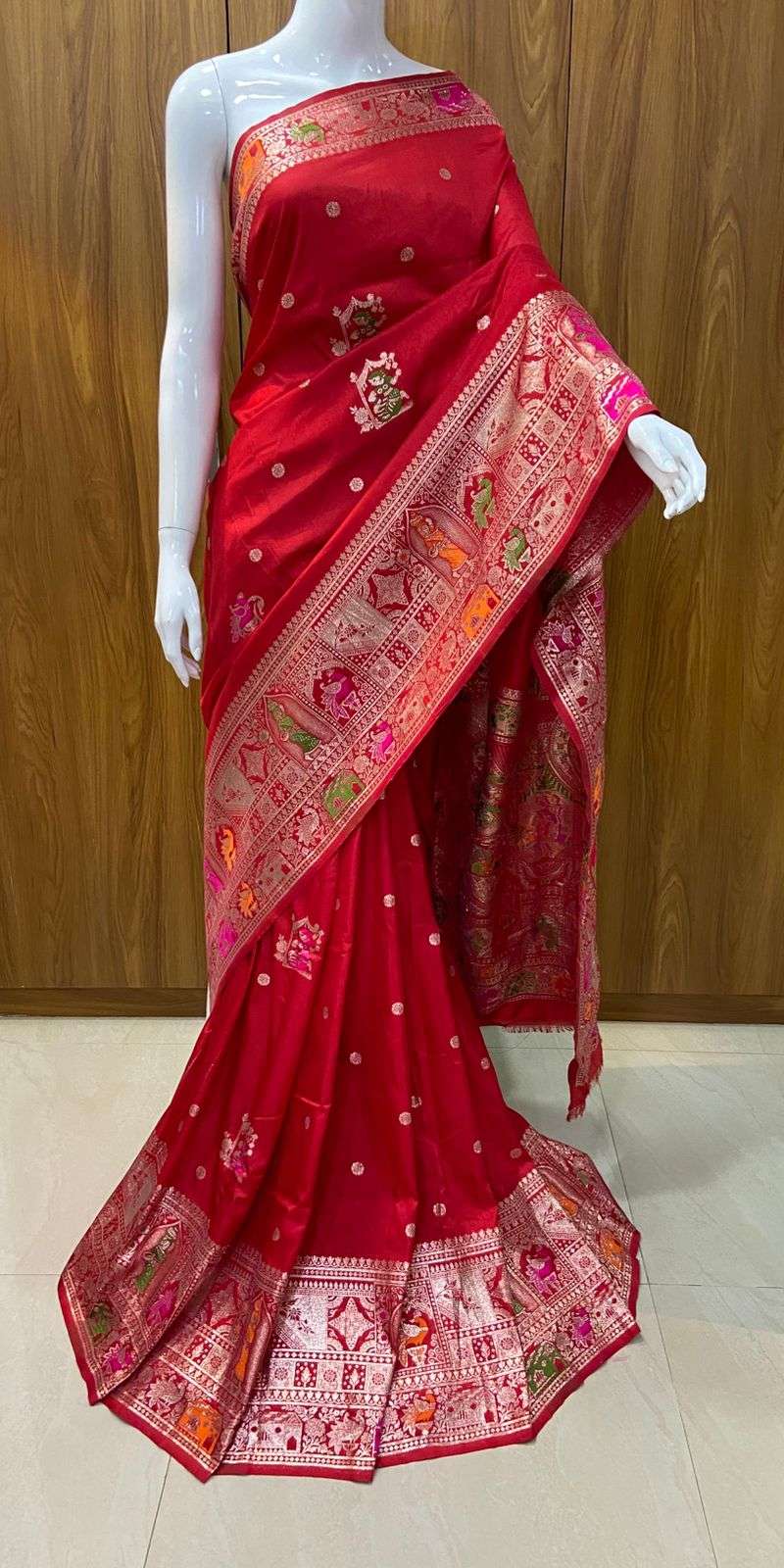 BHAGYA VOL-184 BY ASLIWHOLESALE DESIGNER PURE FANCY SAREES-00224