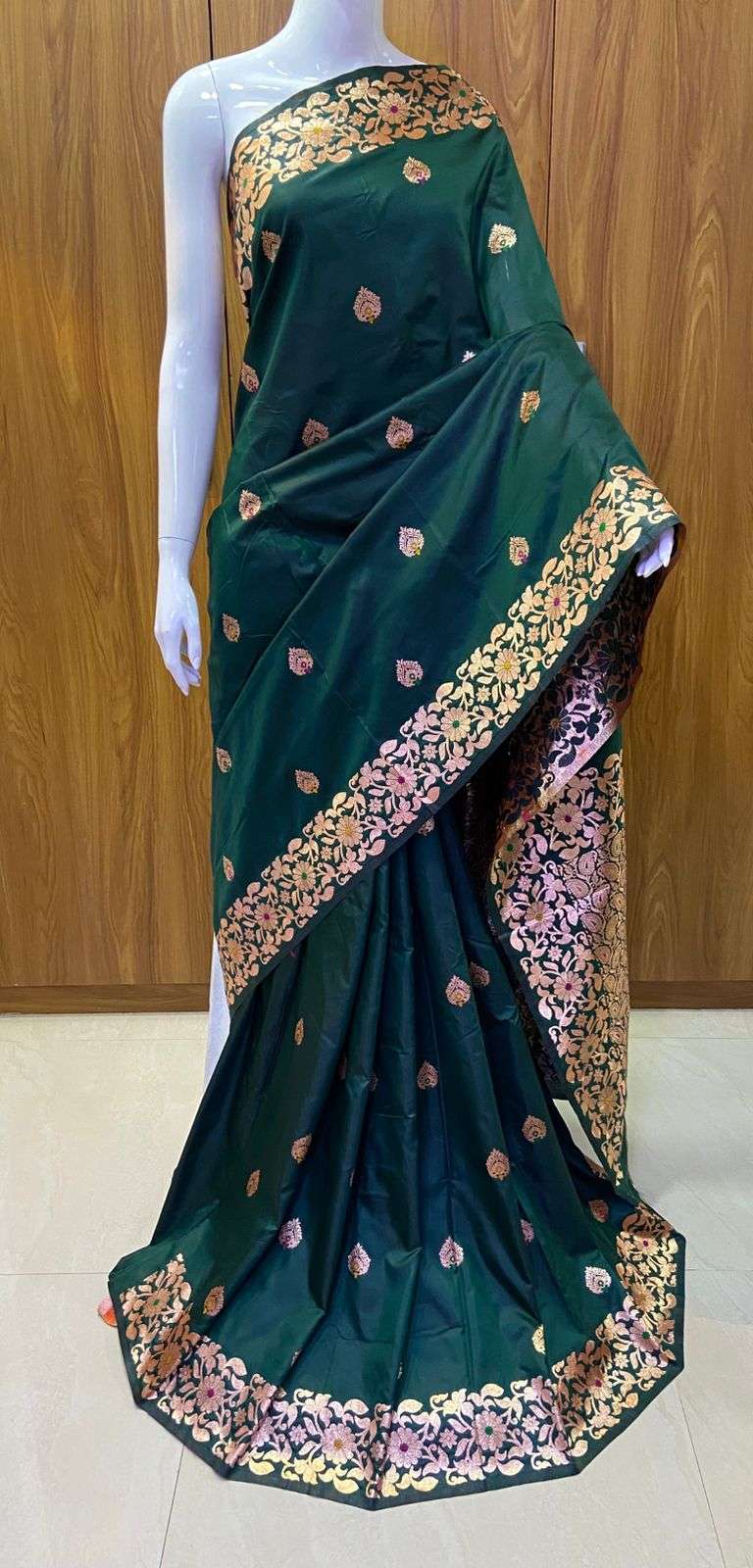 BHAGYA VOL-186 BY ASLIWHOLESALE DESIGNER PURE SILK SAREES-00224