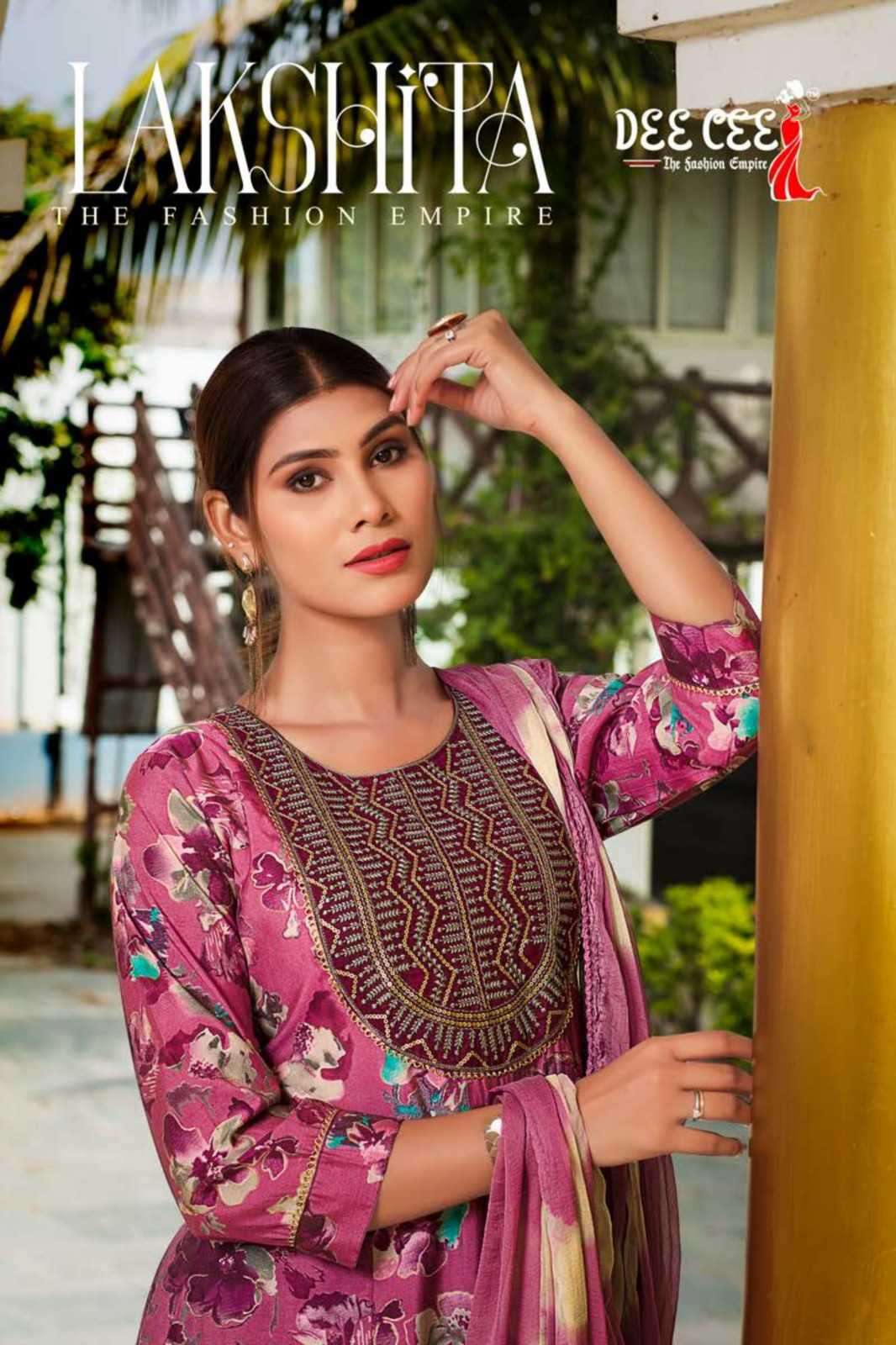 DEE CEE LAKSHITA PURE CHANDERI PRINTED DRESSES-00014