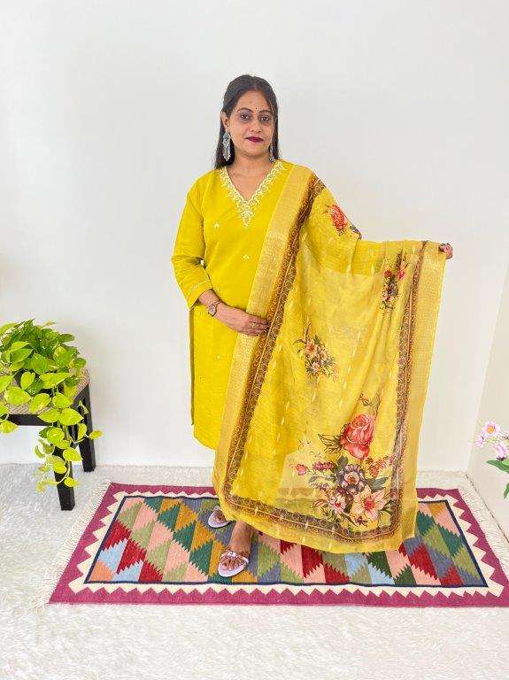 DN-386 BY ASLIWHOLESALE DESIGNER PURE ROMAN SILK DRESSES-00232