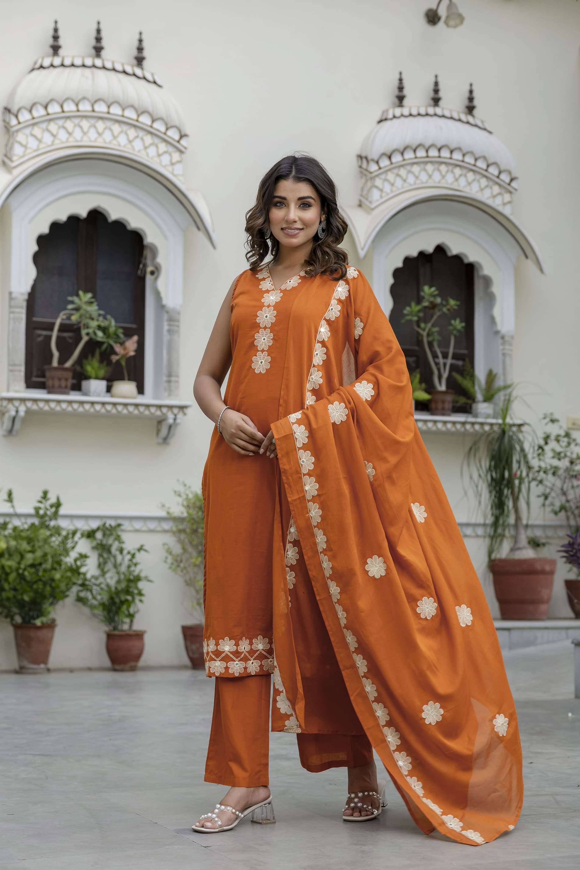 ENSTINKT PLUSH COTTON SERIES-34 PURE COTTON PRINTED DRESSES-00288