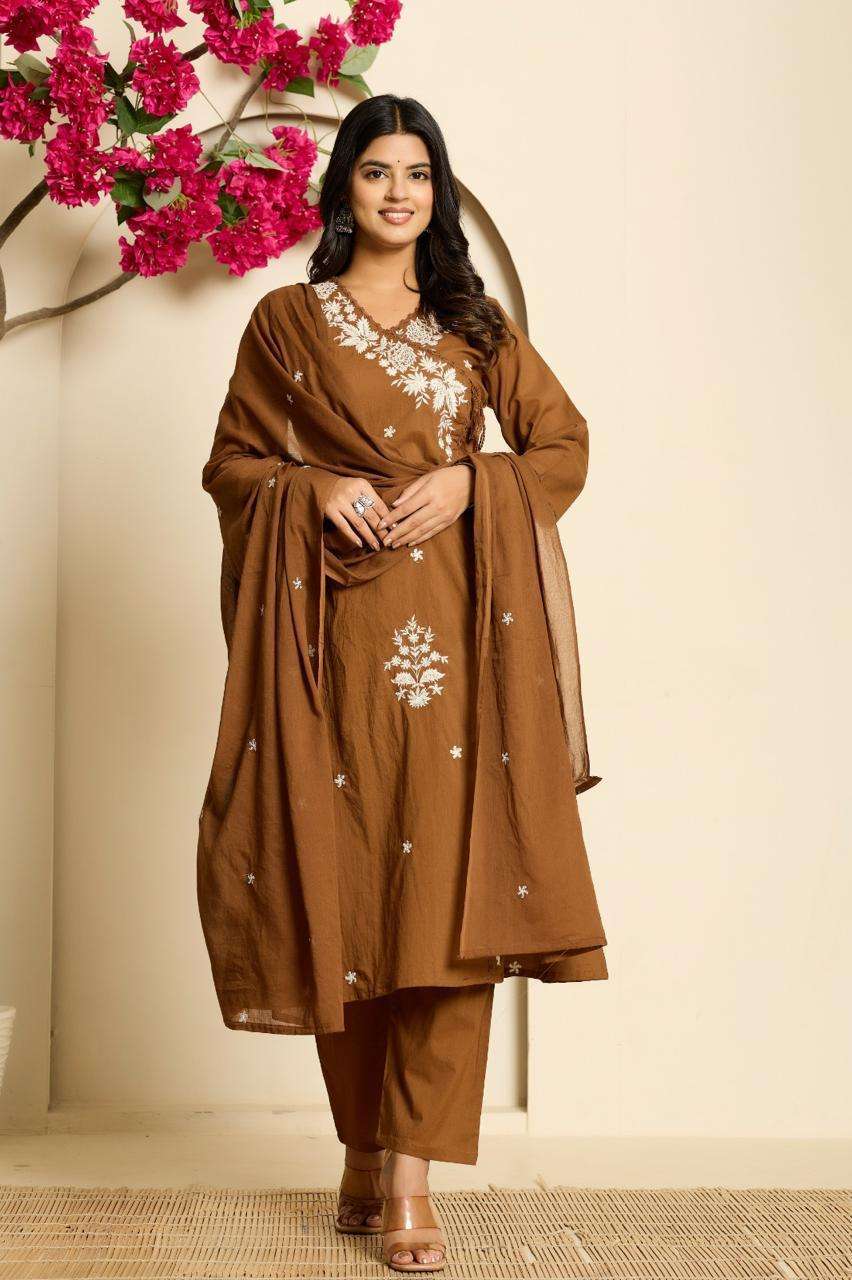 ENSTINKT PLUSH COTTON SERIES-39 PURE COTTON PRINTED DRESSES-00288