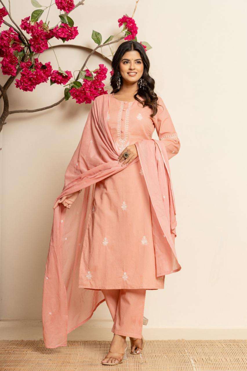 ENSTINKT PLUSH COTTON SERIES-41 PURE COTTON EMBROIDERY DRESSES-00288