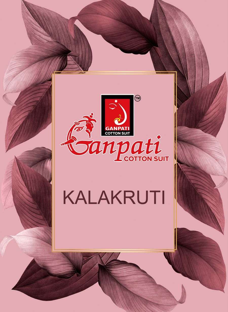 GANPATI KALAKRUTI VOL-1 PURE COTTON PRINTED KURTIS-00015